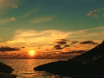 sonnenuntergang küste meer sunset coast sea ocean